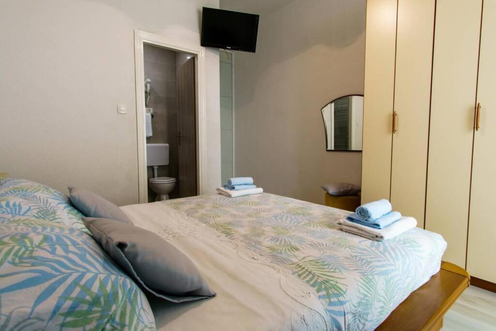 Cosey Studio Apartment For 2 Free Private Parking มาคาร์สกา ภายนอก รูปภาพ